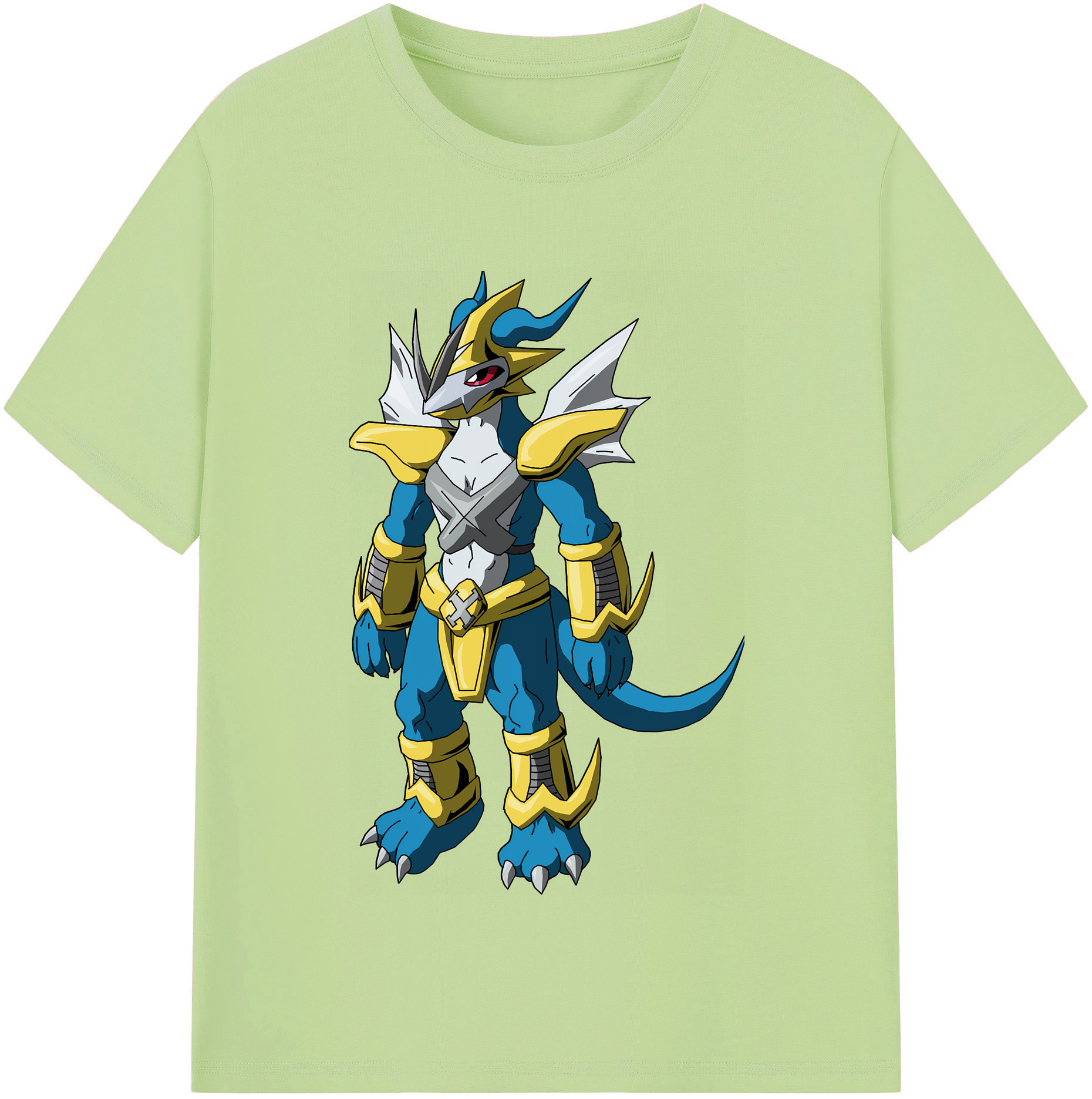 （画像用） Digimon デジタルモンスター/デジモン 綿100％半袖Tシャツ（フロントプリント）